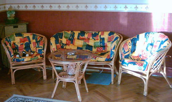 Rattan ülÅgarnitúra eladó