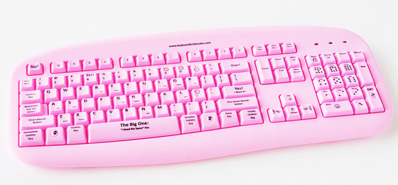 NMate: keyboard-for-blondes