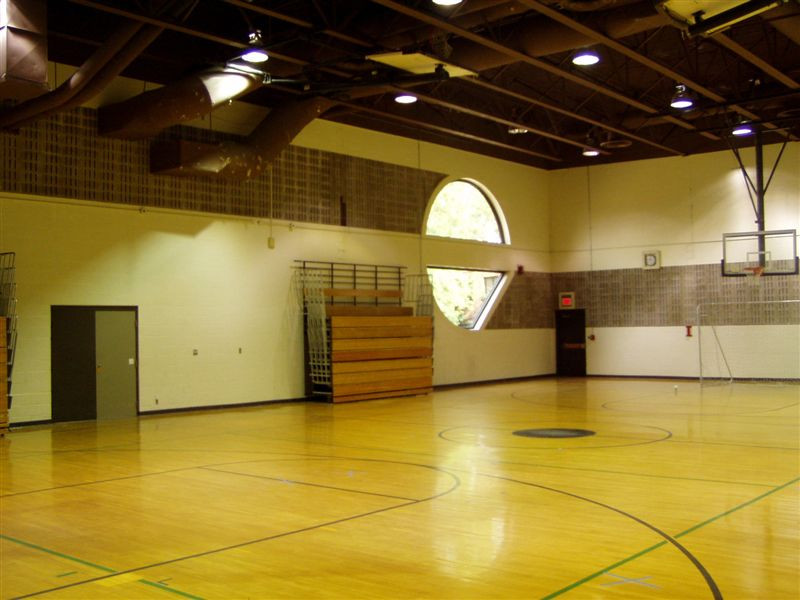 Nazareth College basketball court