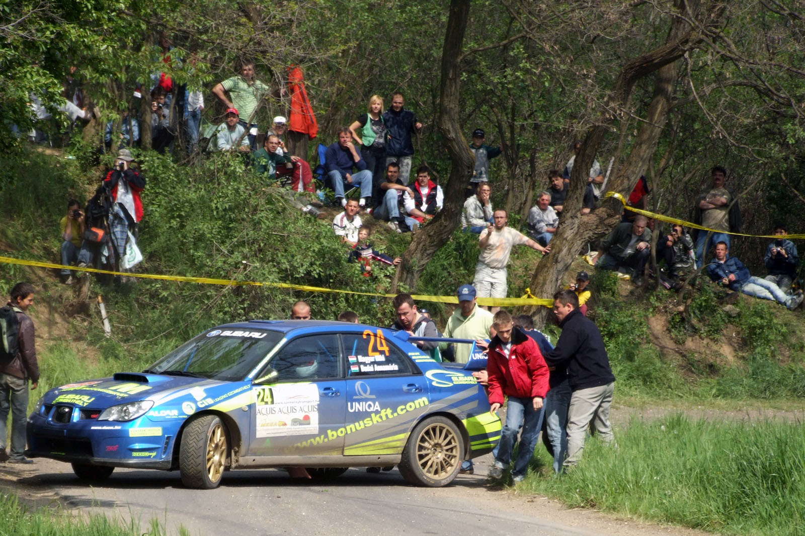 Miskolc Rally 2008 Magyar Miklós - Budai Annamária (DSCF2712)