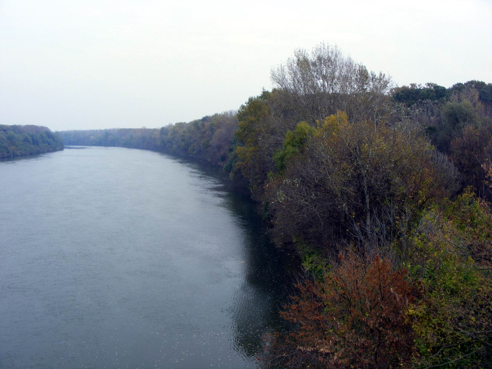 a Tisza tiszaújvárosi szakasza