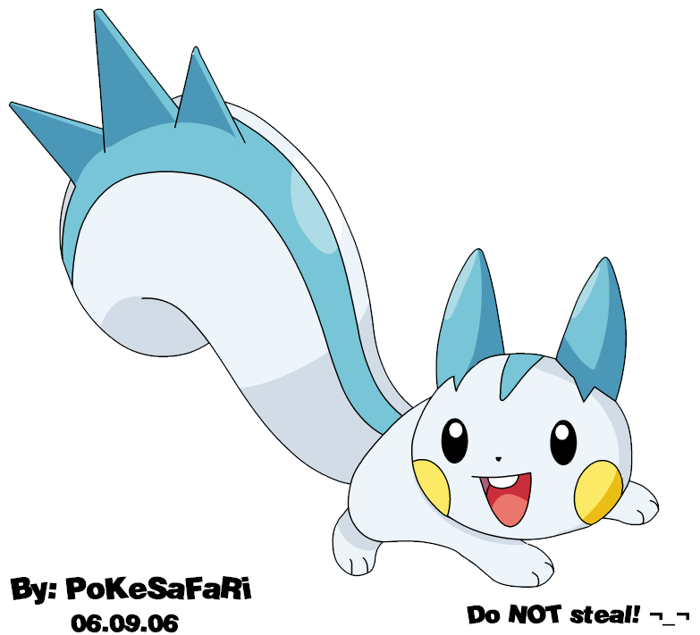 Pachirisu Anime Style by pokesafari.png