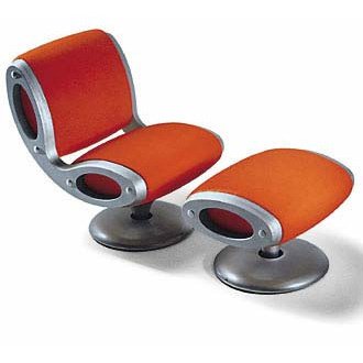 Marc Newson Gluon Chair and Easy Chair fg5