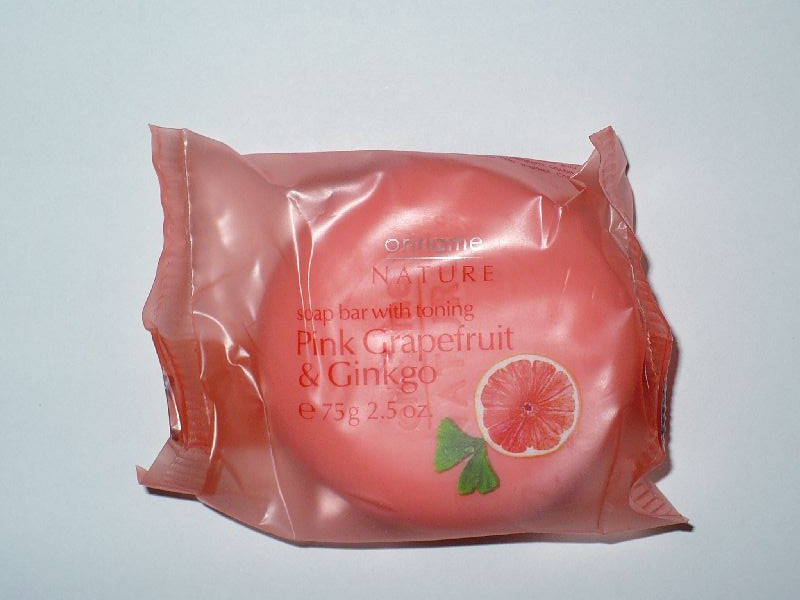 Szappan Oriflame Nature pink grapefruit és ginkgo P1030582