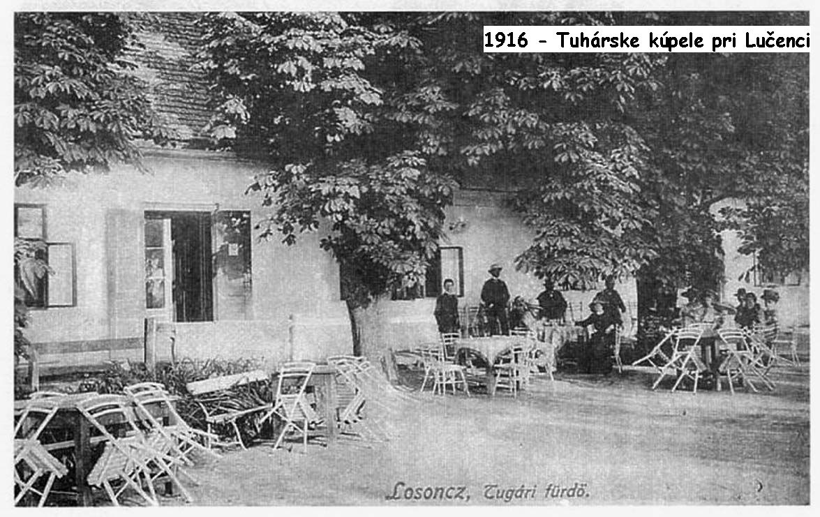 1916 - Tuhárske kúpele pri Lučenci