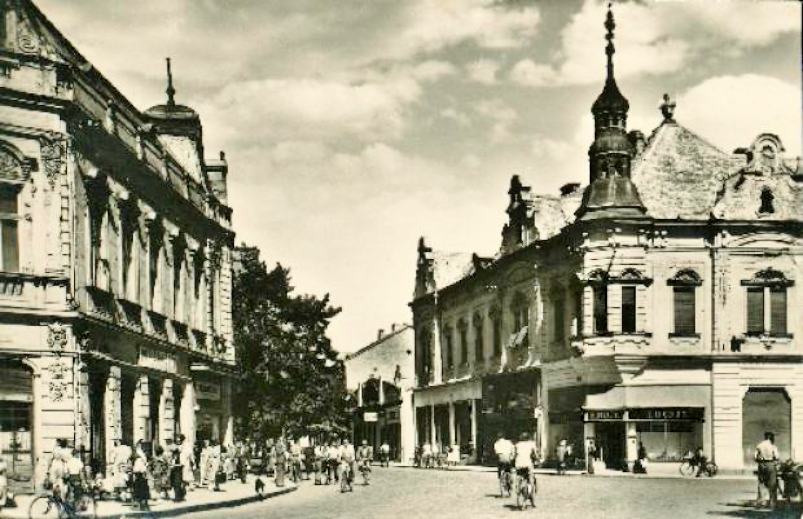 A város egy utcája 1950