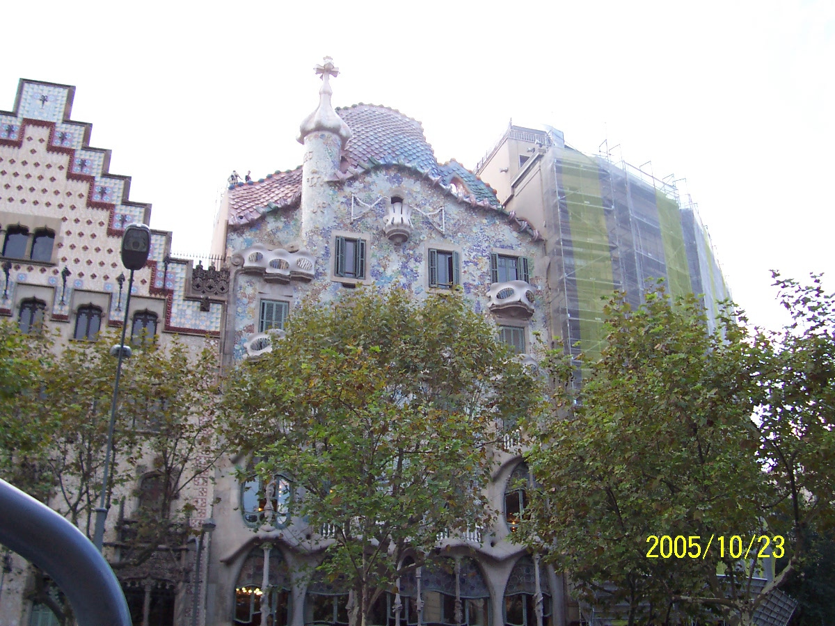 Barcelona - Gaudi ház 1