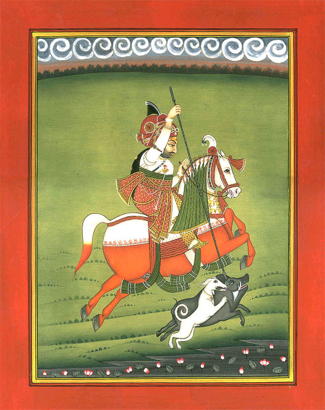 hunt of a mewar warrior hf68