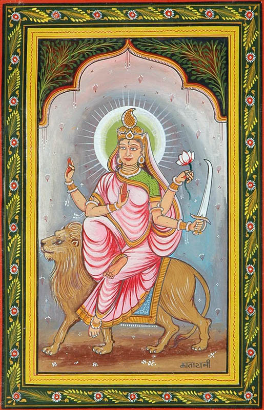 katyayani navadurga the nine forms of goddess durga pk99