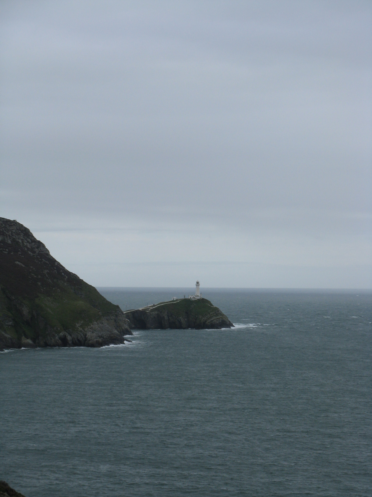 South Stack Lighthouse in the distance