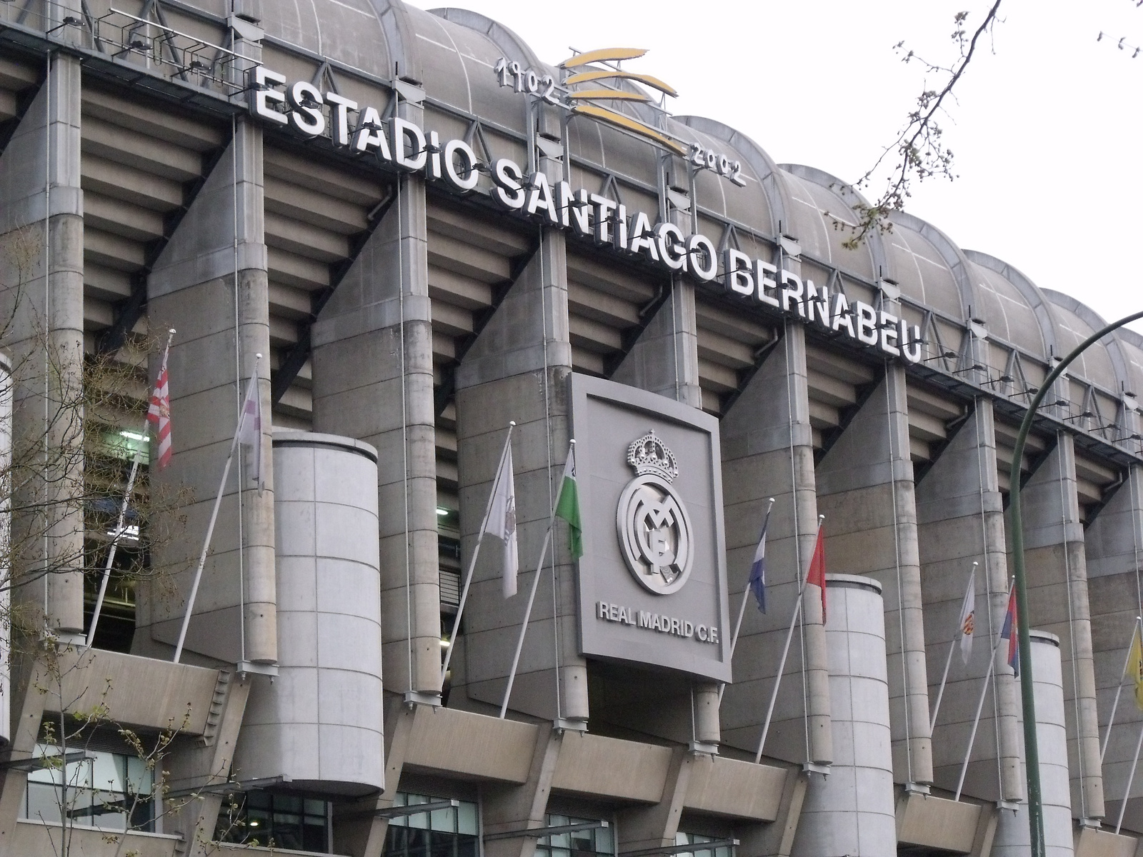 Fő úti célunk: Estadio Santiago Bernabeu a Real Madrid stadionja