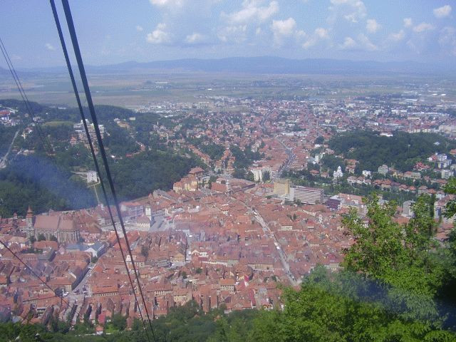 Brassó a Cenk hegyről