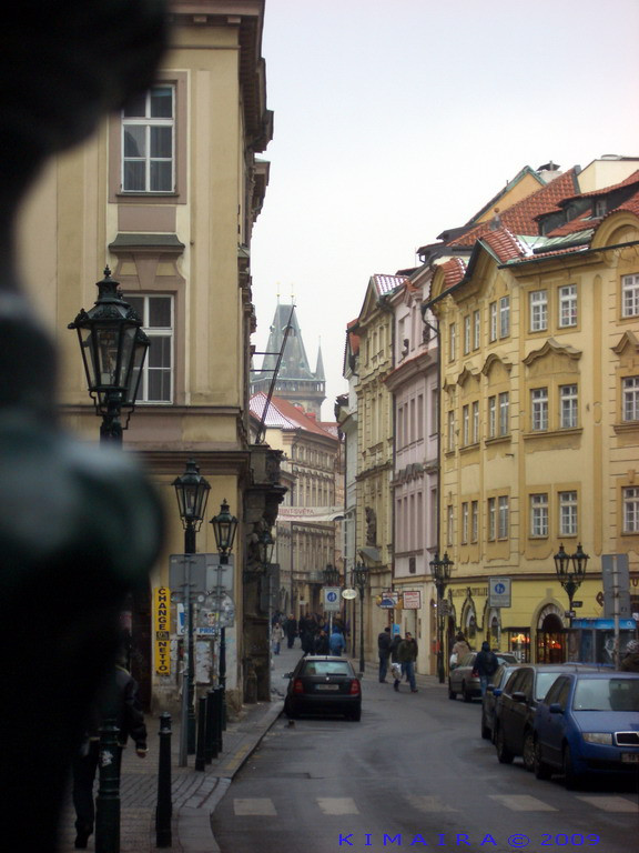 Prague street by kimaira