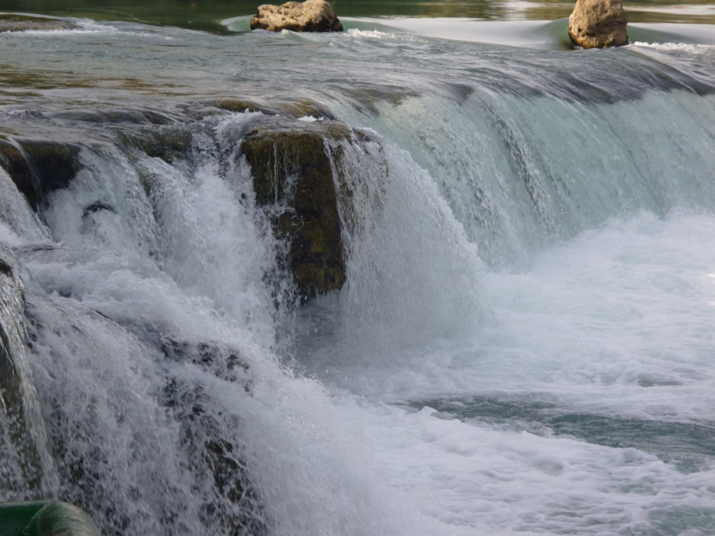 Sziklák a Manavgat vízesésnél