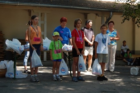 Zebegény2010-08.22.4km eredményhírdetés