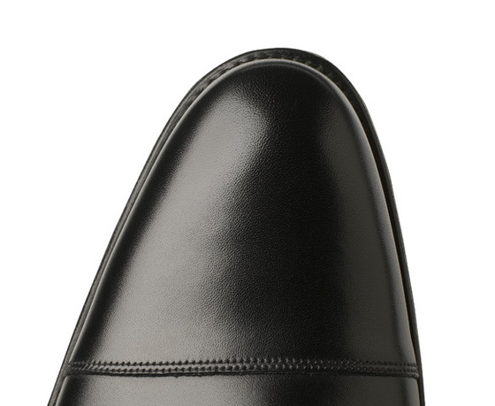 loake shoes dorchester goodyear welted cap toe black 1