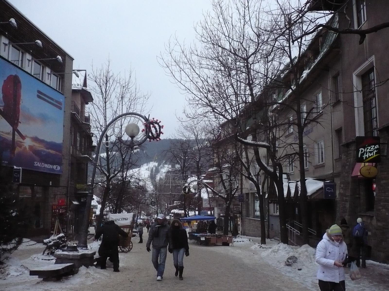 Zakopane főutcáján...