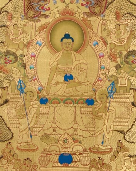 buddha life thangka painting 1985 1 (Medium)