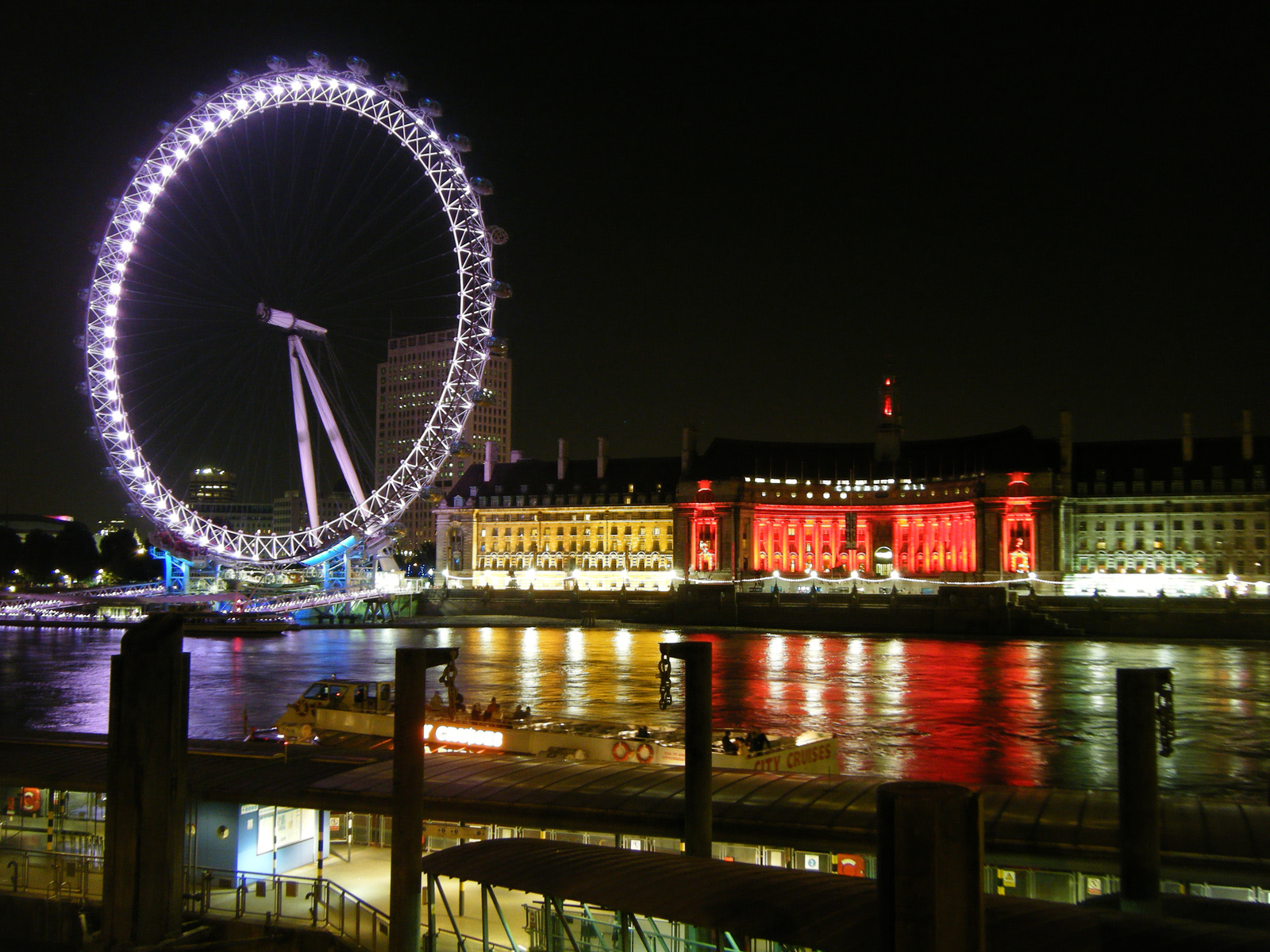 Temze part - London Eye