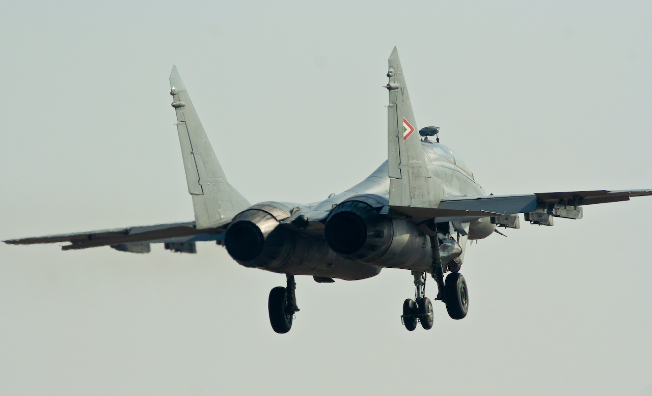 mig-29 lelandingol