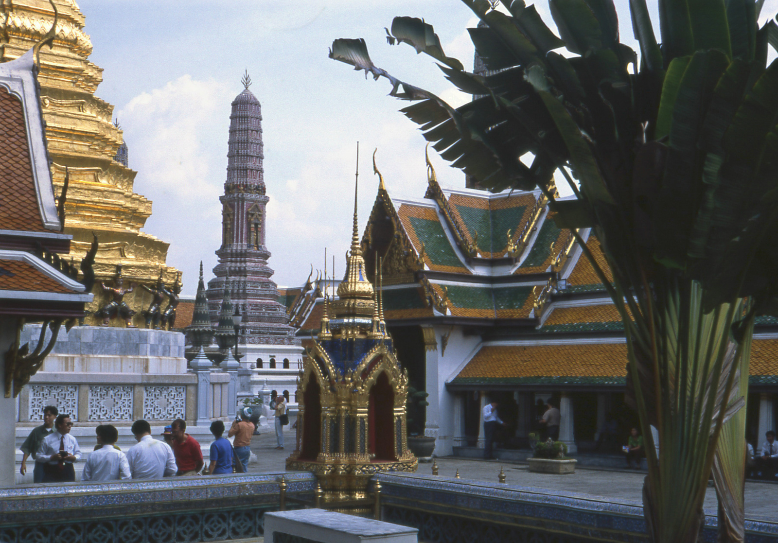 Bangkok Wat phra Keo templ.