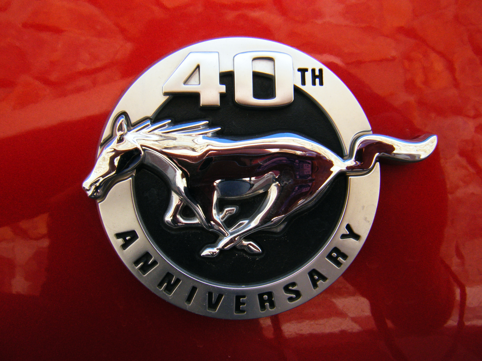 Mustang 40. évfordulójára