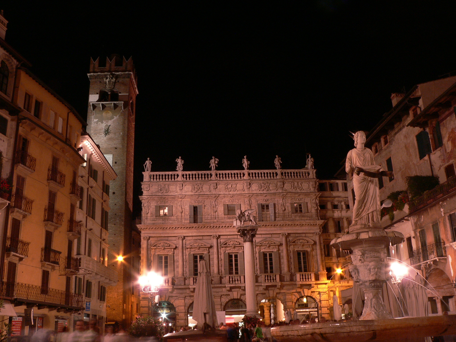 Verona - piac tér