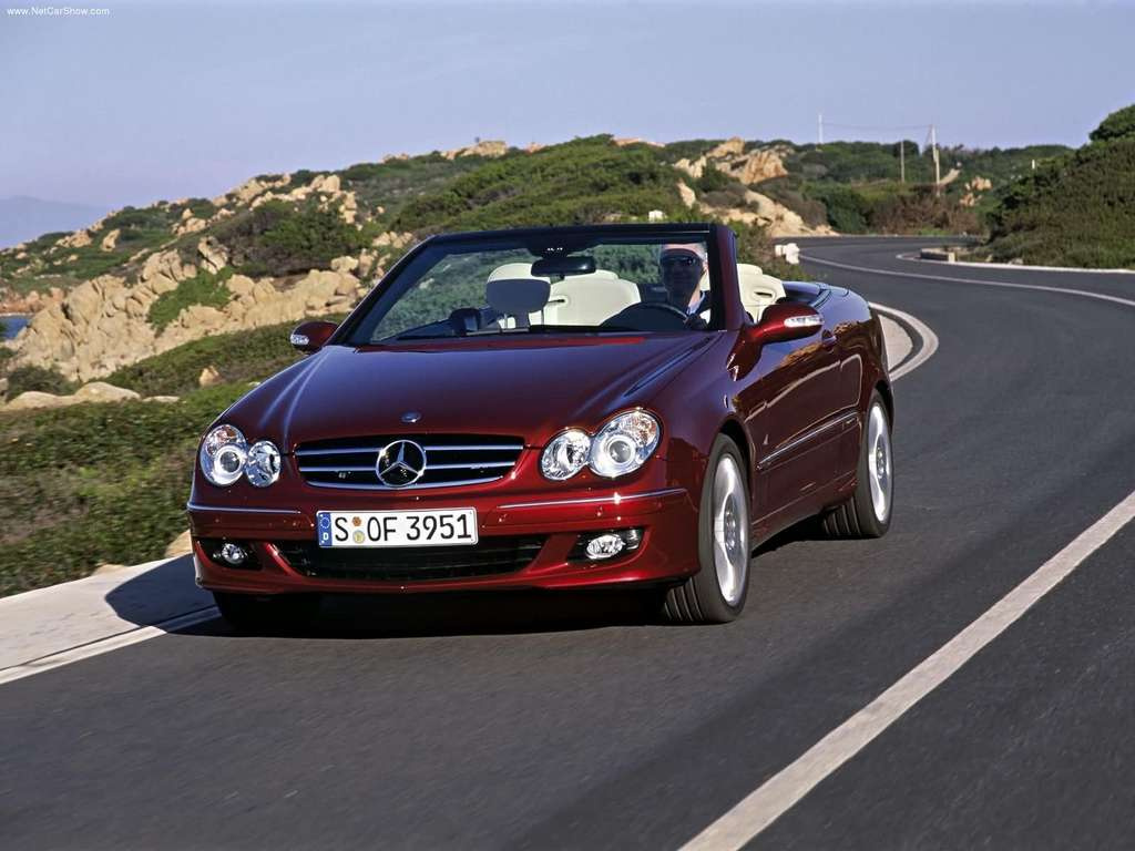 Mercedes-Benz CLK320 CDI Cabriolet Avantgarde 1024x768 02