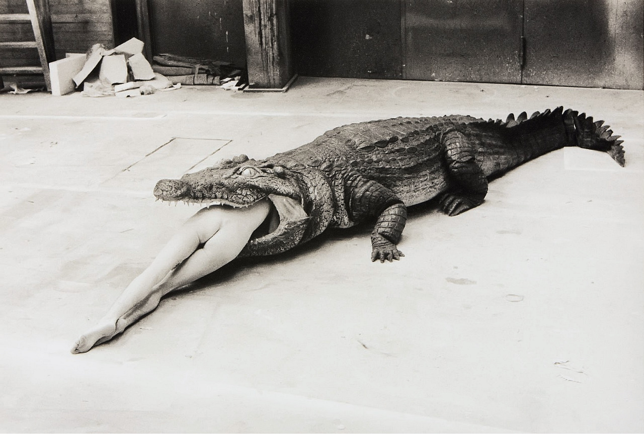 Helmut Newton - A Scene from Pina Bausch's Ballet, 1983