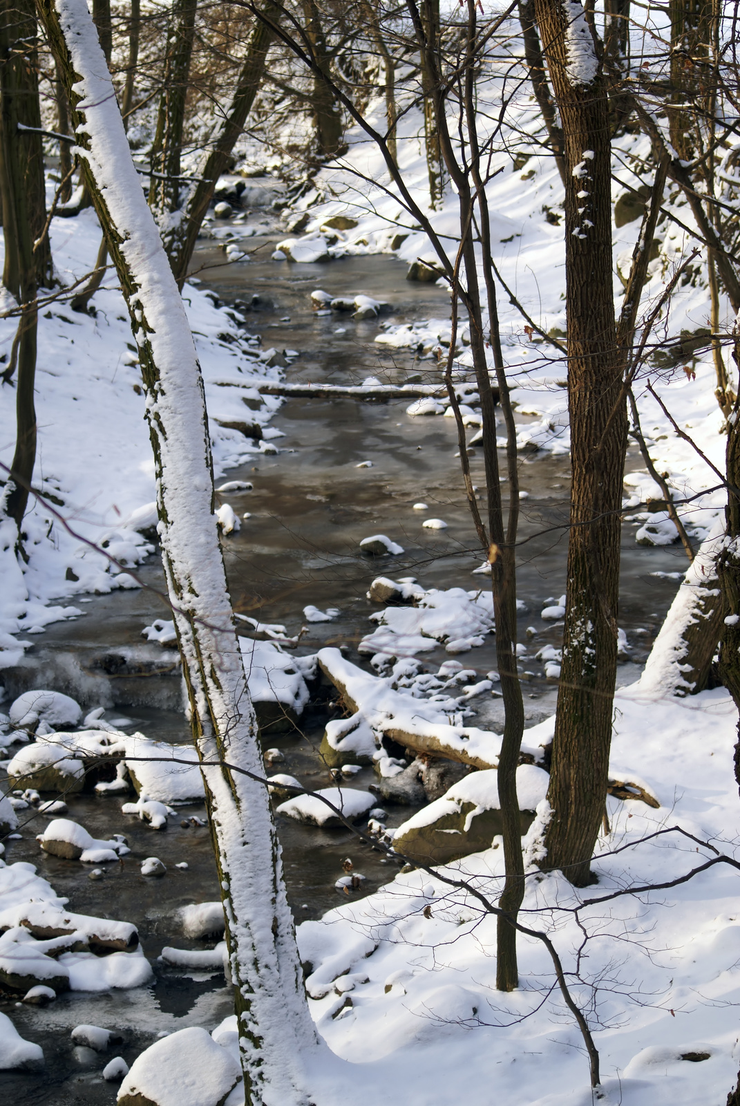 Rám-szakadék, winter time, Hungary