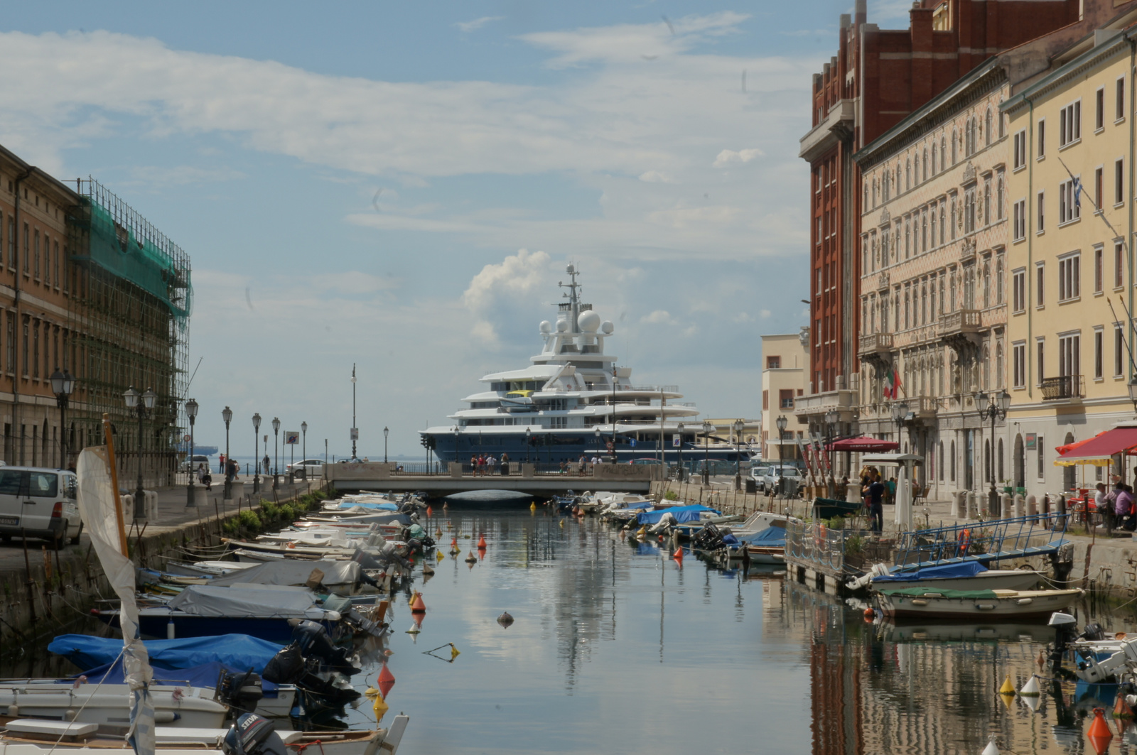 Grand Canal, Trieste, Italy