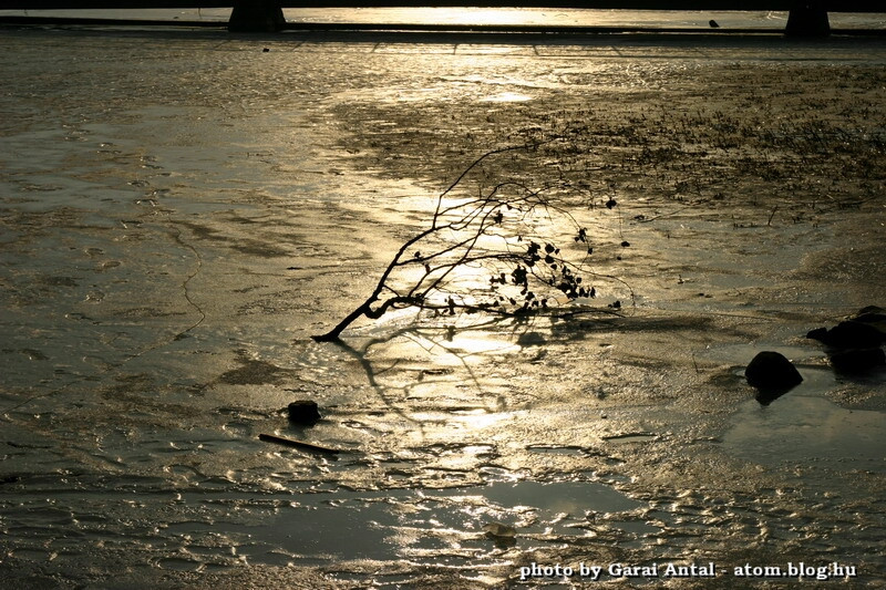 Befagyott Balaton - Keszthely