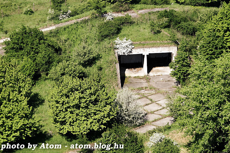 Bunker - légifotó