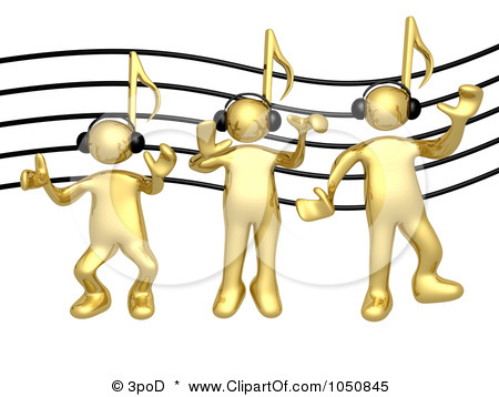 1050845-Royalty-Free-RF-Clip-Art-Illustration-Of-3d-Gold-Men-Wit