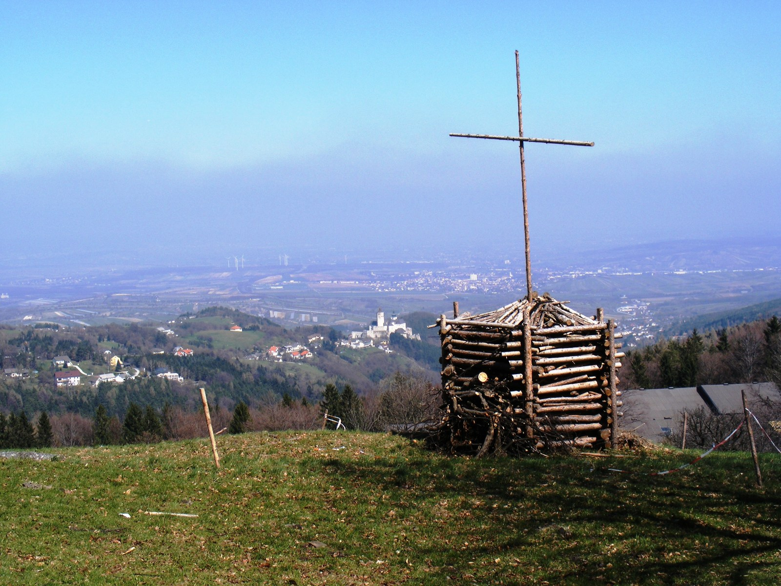 A vár madár-távlatból