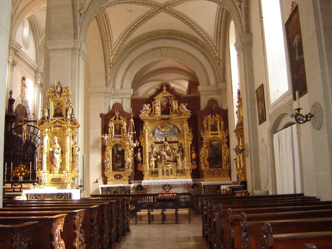 Hofkirche-templom belső