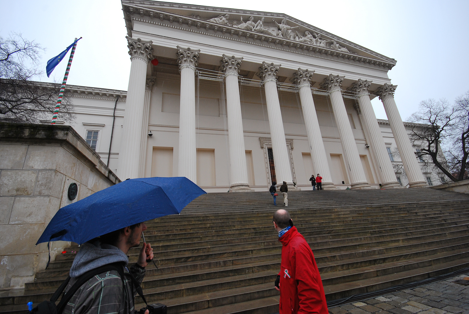 Nemzeti Múzeum esőben