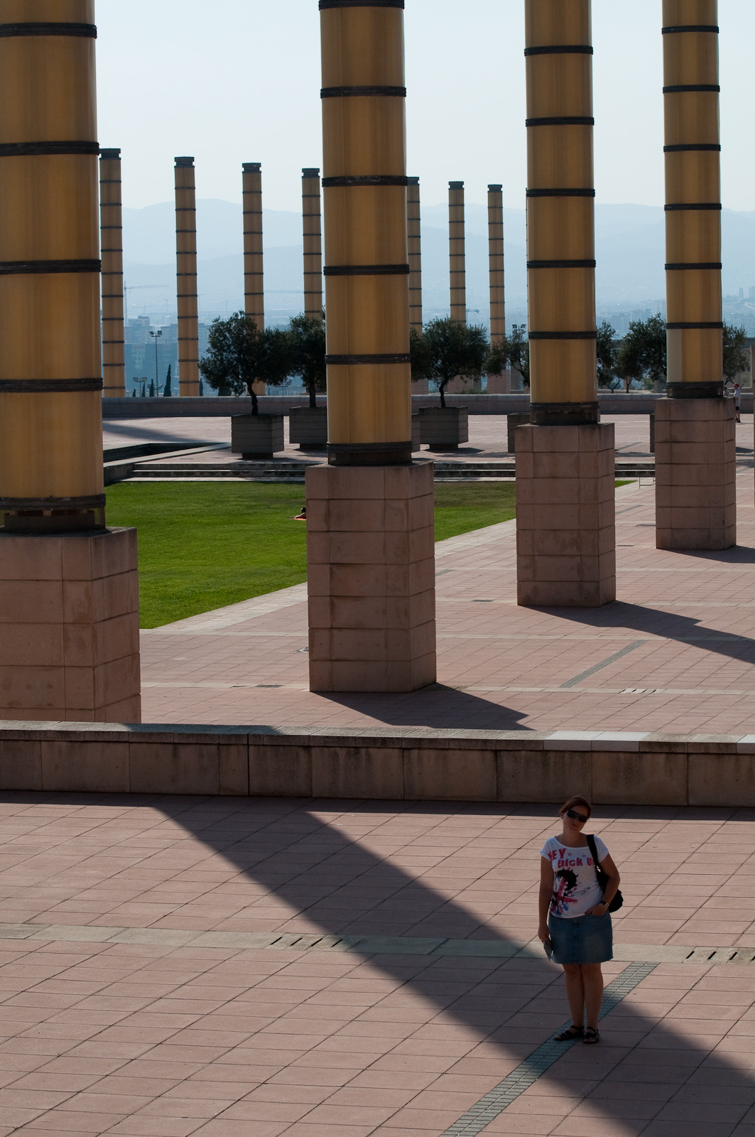 Olimpiai park - Oszlopcsarnok