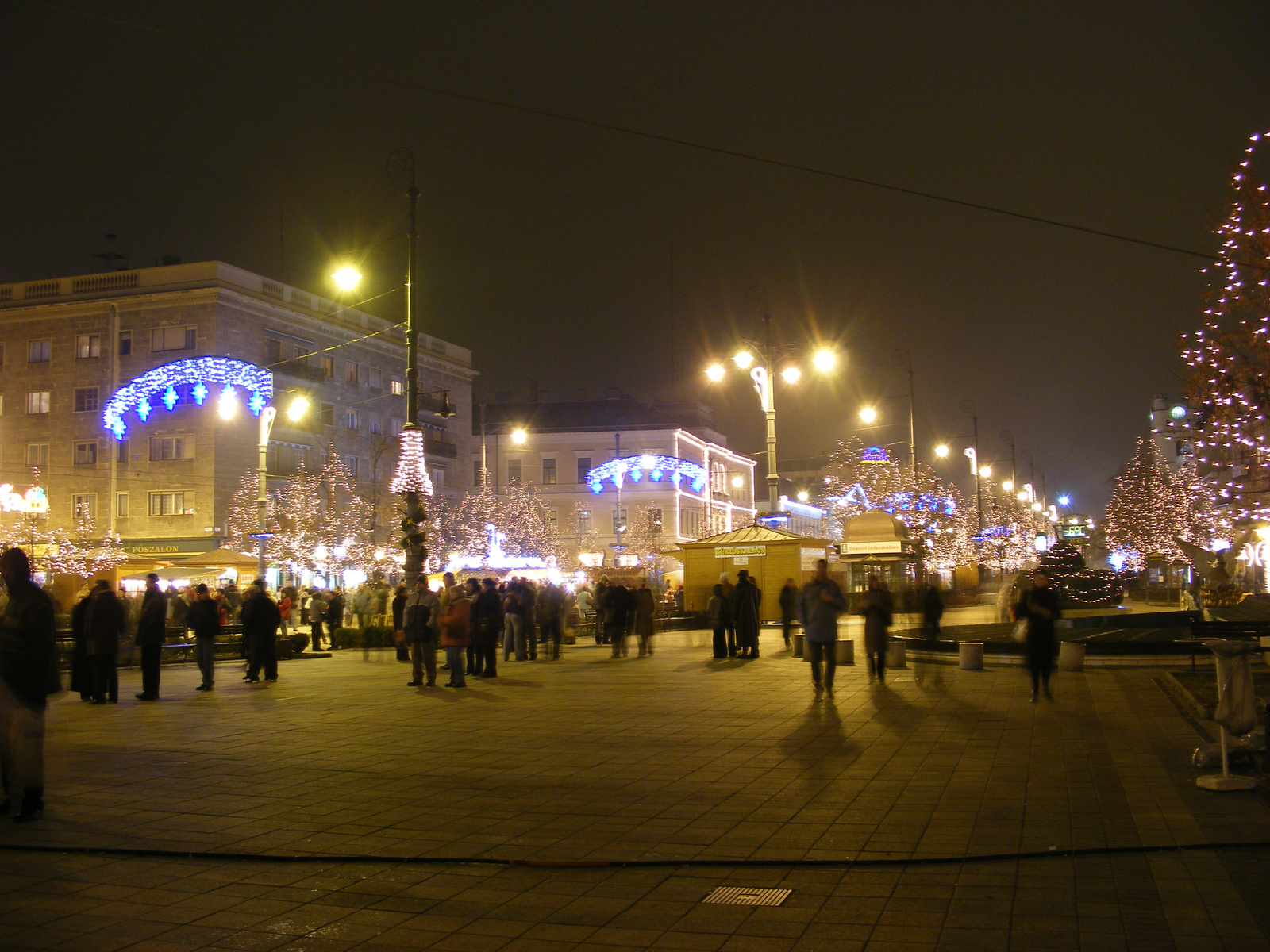 Debrecen Belváros - Ünnepi fények