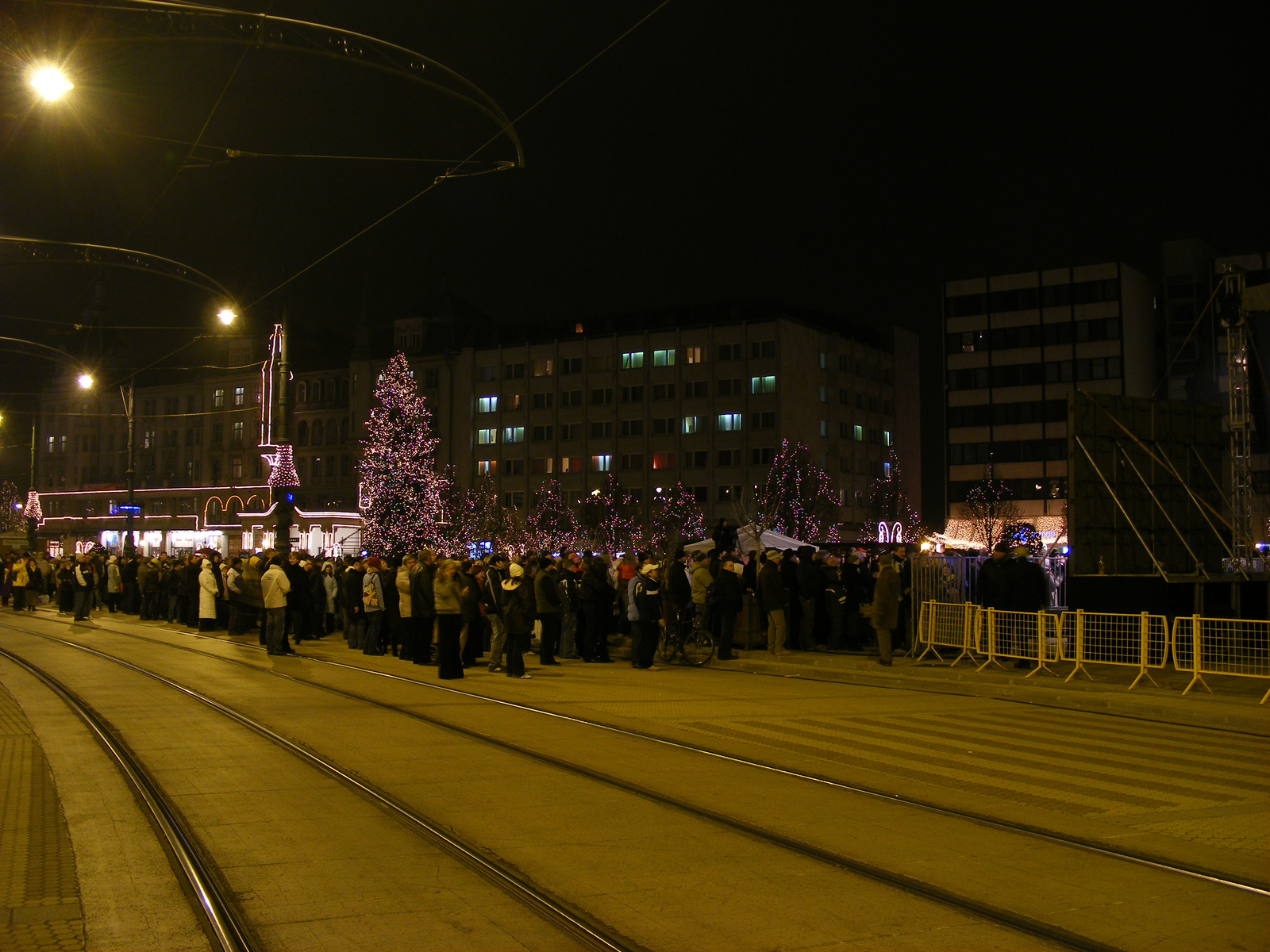 Debrecen Belváros - Ünnepi fények