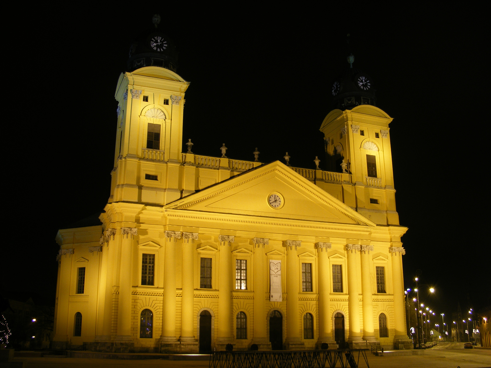 Debrecen Belváros - Ünnepi fények