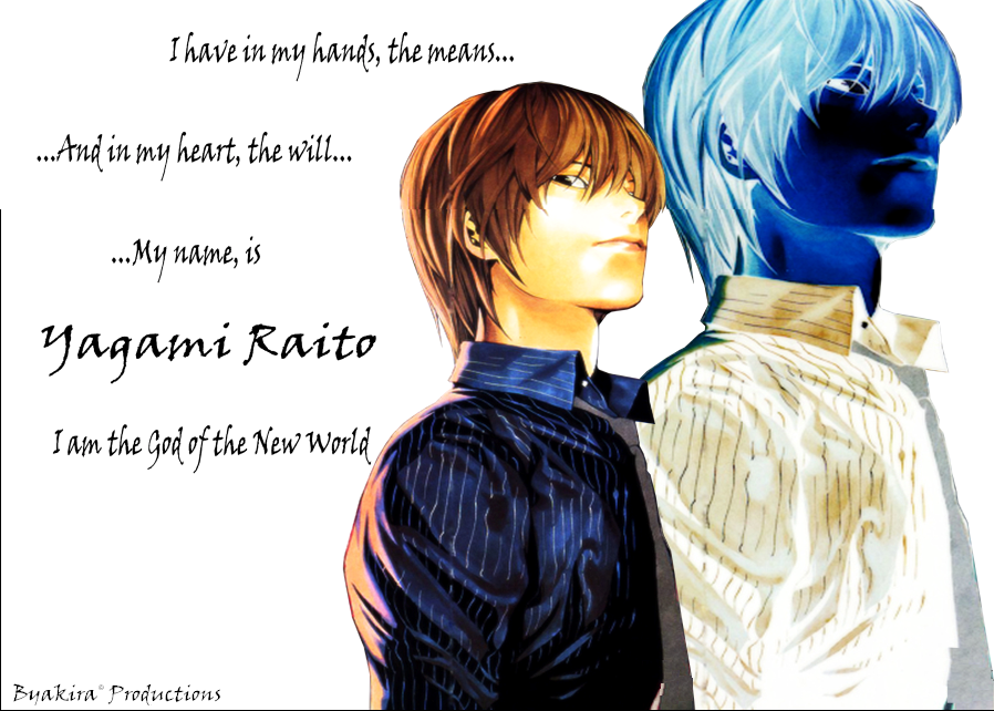 Yagami Raito Wallpaper by Uzumaki600.png