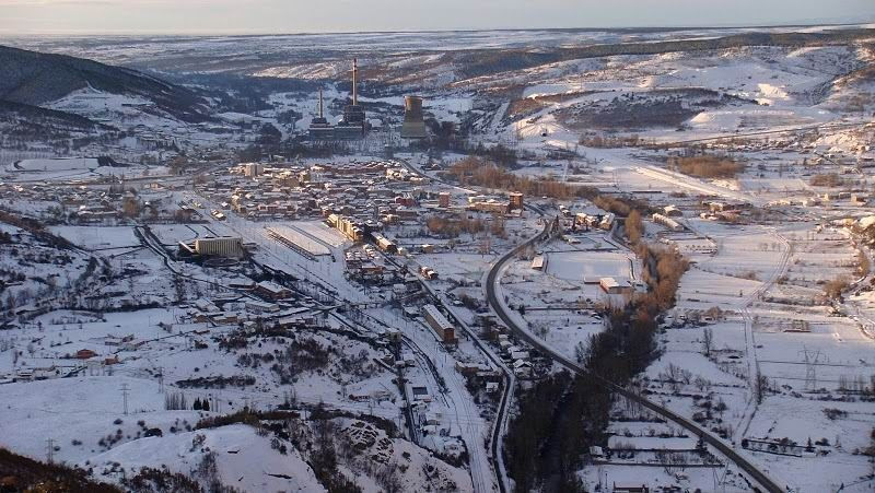 la robla con nieve