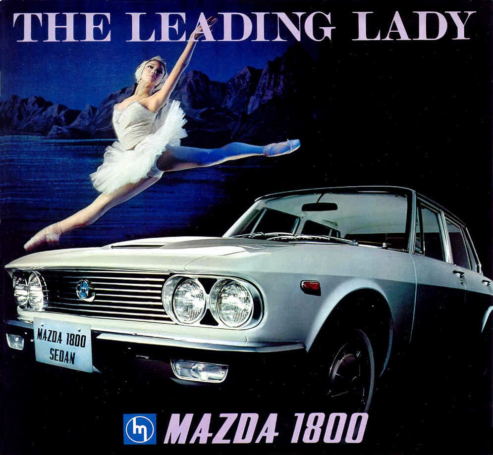 MAZDA 1800 1973 BROCHURE