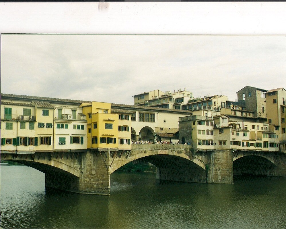 A benépesült híd :), Firenze