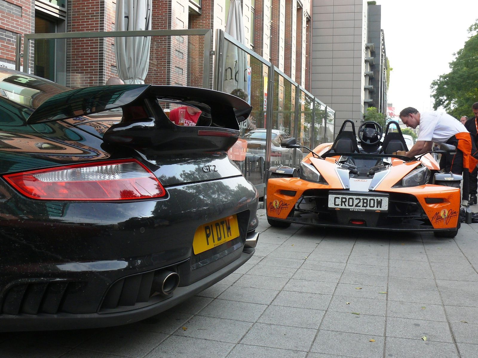 Porsche 911 GT2 - KTM X-Bow combo