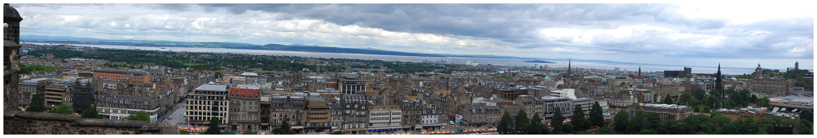 Edinburgh panoráma