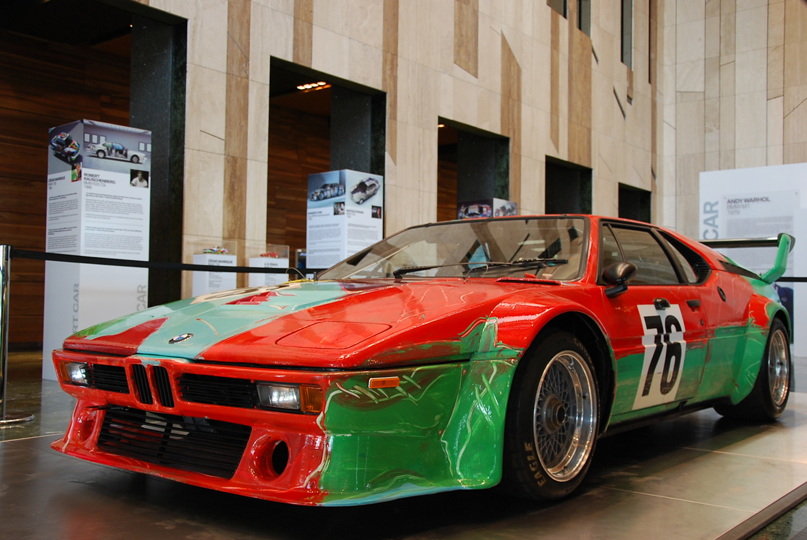 BMW M1 by Andy Warhol