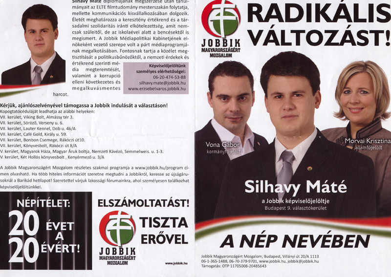 Jobbik SilhavyMáté