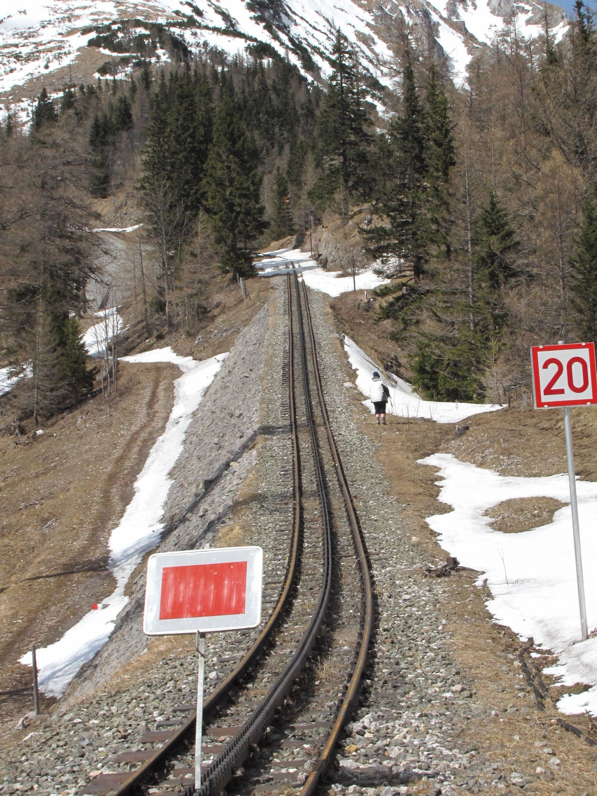 Austria, Puchberg/Sch., a Schneebergbahn vonalán, SzG3